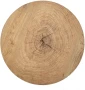 Ława okrągła Brooklyn-S 45 cm do salonu dąb naturalny/czarny