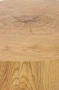 Ława okrągła Brooklyn-S 45 cm do salonu dąb naturalny/czarny