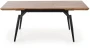 Stół rozkładany Cambell 140 - 180 cm dąb naturalny/czarny