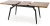 Stół rozkładany Cambell 140 - 180 cm dąb naturalny/czarny