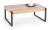 Ława stolik kawowy Capri 110 cm dąb san remo / czarny