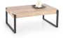 Ława stolik kawowy Capri 110 cm dąb san remo / czarny
