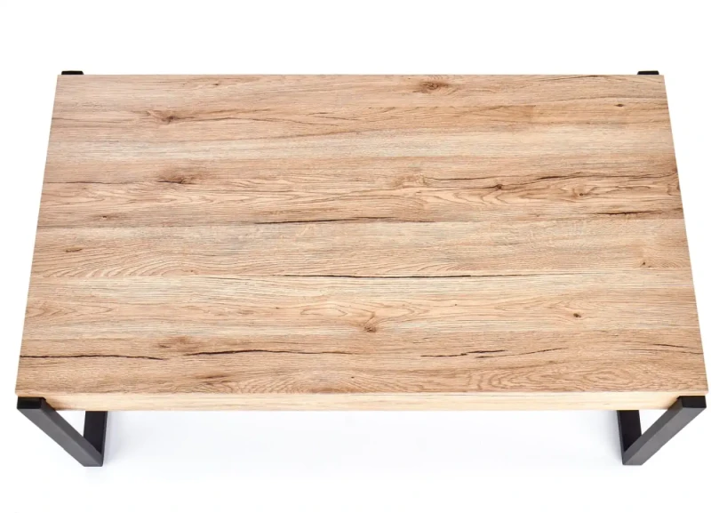 Ława stolik kawowy Capri 110 cm dąb san remo / czarny