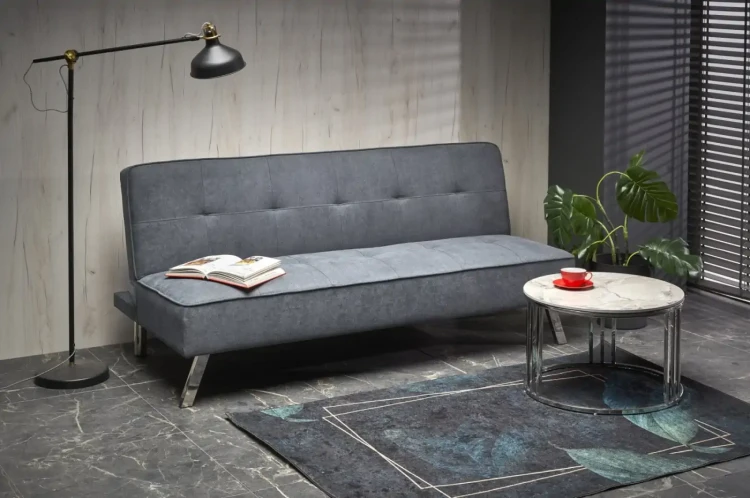 Sofa rozkładana Carlito 3-osobowa popielaty