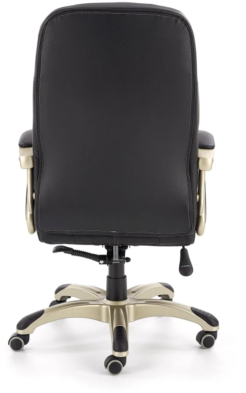 Fotel gabinetowy Carlos obrotowy do biura czarny