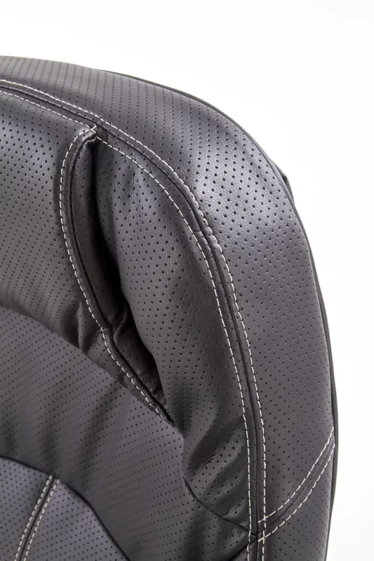 Fotel gabinetowy Carlos obrotowy do biura czarny