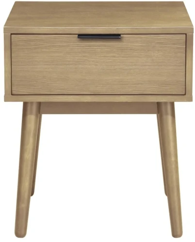 Szafka nocna Cassina z szufladą do sypialni naturalny