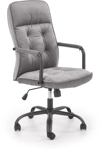 Fotel gabinetowy Colin obrotowy do biura popielaty