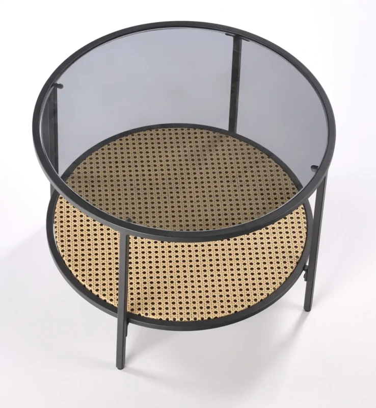 Ława stolik kawowy Dakota 60 cm dymiony / naturalny