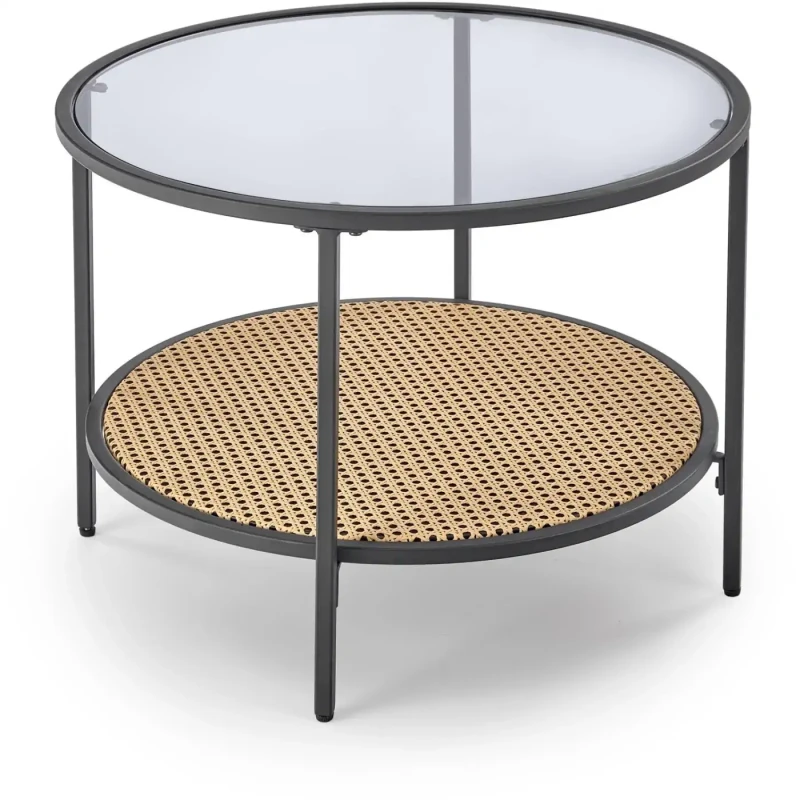 Ława stolik kawowy Dakota 60 cm dymiony / naturalny