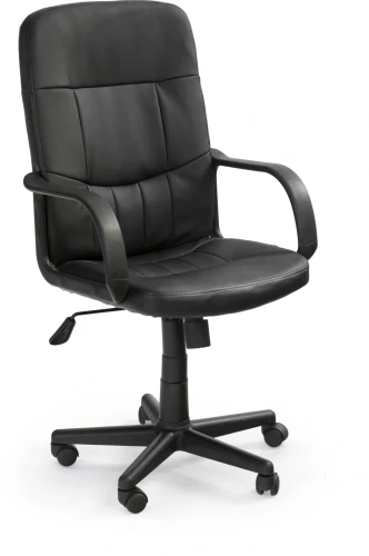 Fotel gabinetowy Denzel obrotowy do biura czarny