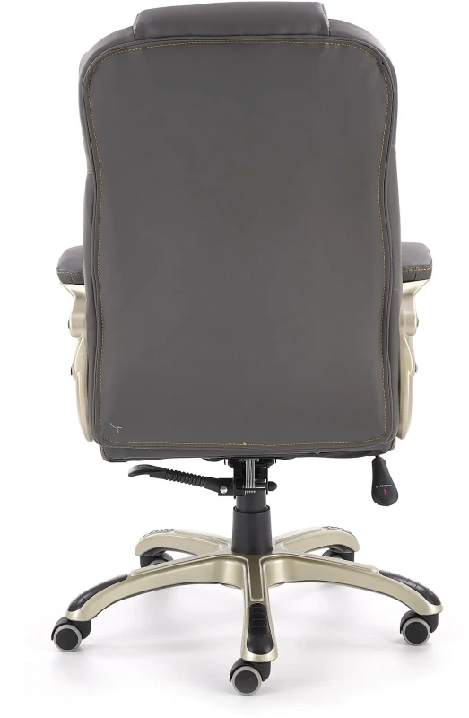 Fotel gabinetowy Desmond obrotowy do biura popielaty