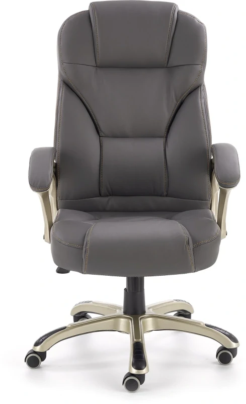Fotel gabinetowy Desmond obrotowy do biura popielaty