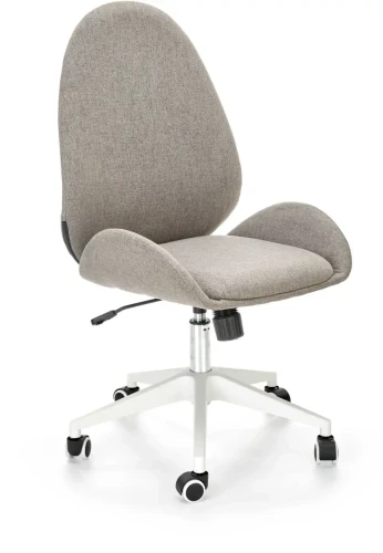 Fotel gabinetowy Falcao obrotowy do biura popielaty