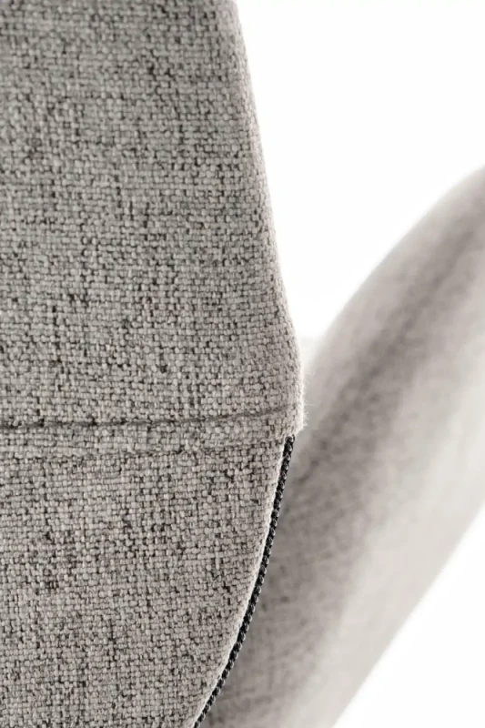 Fotel gabinetowy Falcao obrotowy do biura popielaty