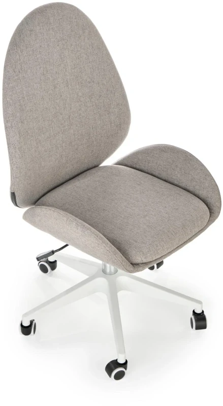 Fotel gabinetowy Falcao obrotowy do biura popielaty