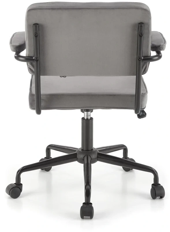 Fotel gabinetowy Fidel obrotowy do biura popielaty