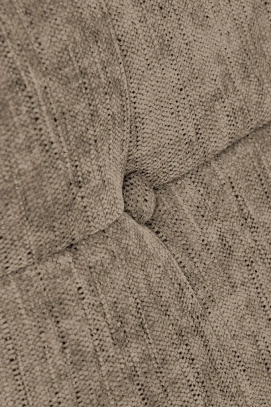 Fotel obrotowy Flores tapicerowany z regulacją wysokości jasny brąz