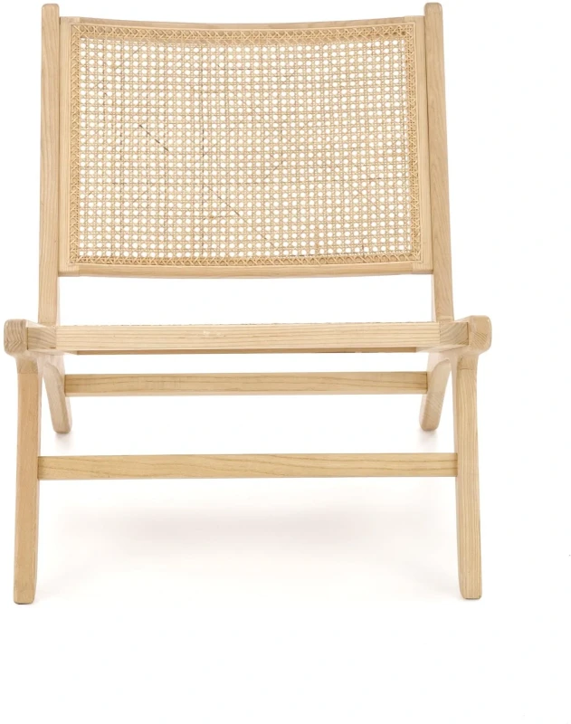 Fotel wypoczynkowy Foden 2 do salonu naturalny