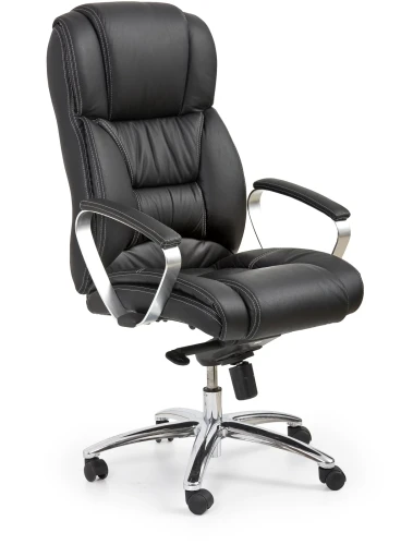 Fotel gabinetowy Foster obrotowy do biura czarny