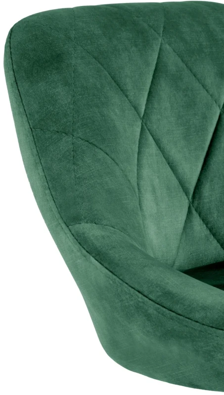 Krzesło barowe H101 z regulacją wysokości ciemny zielony