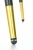 Krzesło barowe H106 ciemny zielony/czarny/złoty