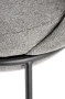 Krzesło barowe H118 popielaty/czarny