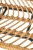 Krzesło barowe H97 rattan naturalny/czarny