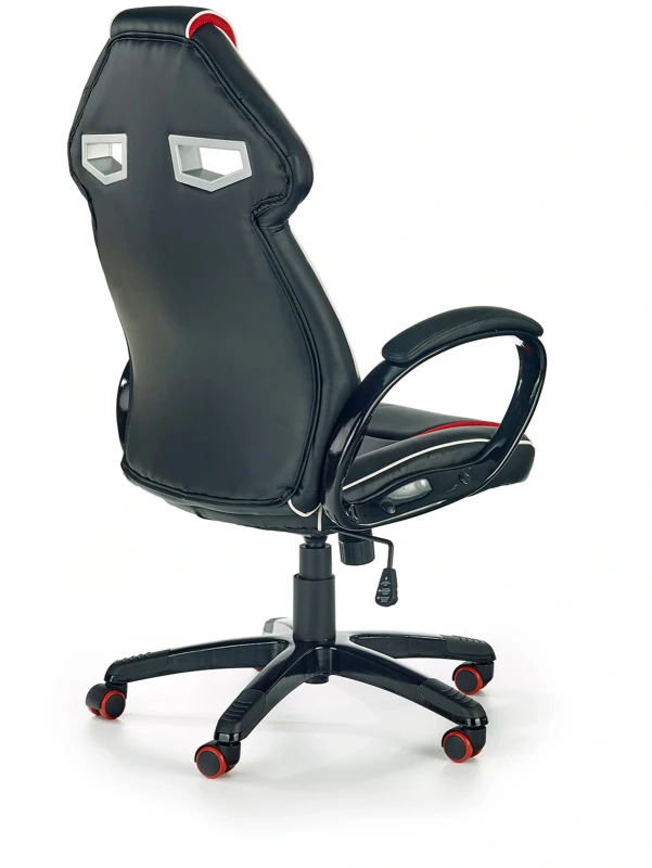 Fotel gamingowy Honor obrotowy czarny/czerwony
