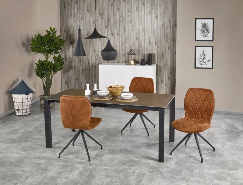 tół rozkładany Horizon 120-180 cm do jadalni popiel