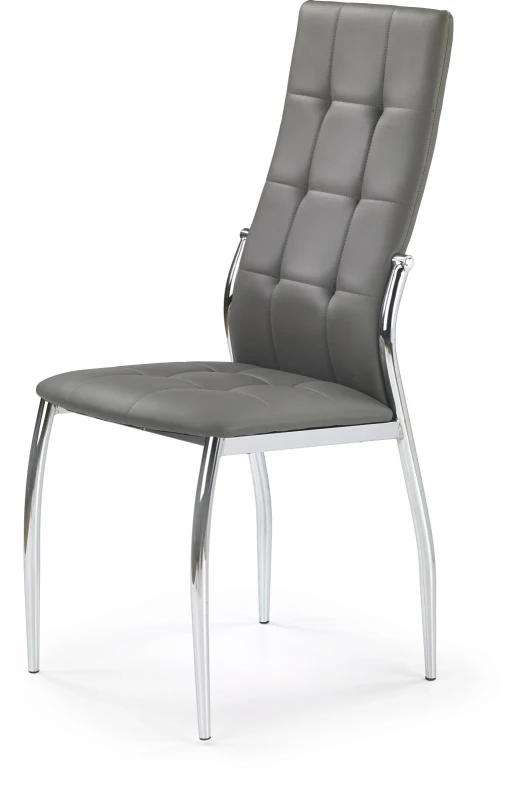 Krzesło K209 eco skóra do jadalni popielaty