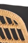 Krzesło K401 rattan syntetyczny z poduszką naturalny/czarny