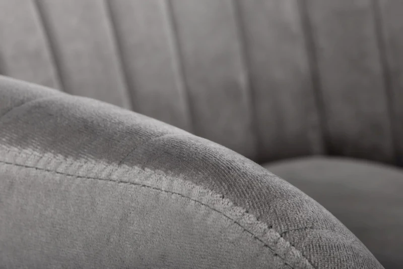 Krzesło K429 tapicerowane do jadalni popielaty/czarny