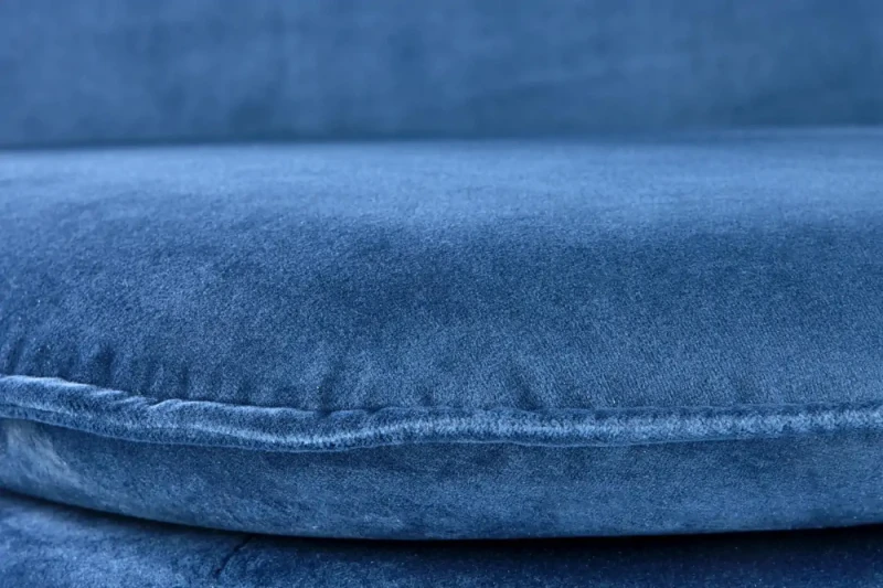 Krzesło K443 tapicerowane do jadalni granatowy/czarny