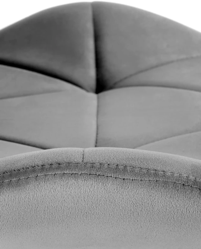 Krzesło K453 tapicerowane do jadalni popielaty/czarny