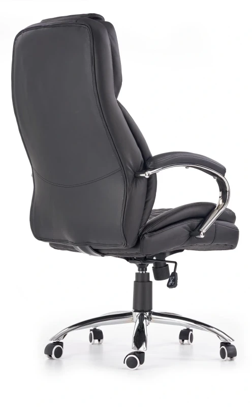 Fotel gabinetowy King obrotowy do biura czarny