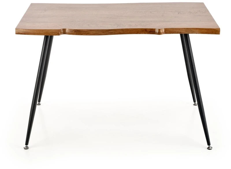 Stół Larson do jadalni naturalny/czarny