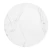 Ława okrągła Madison 60cm do salonu blat biały marmur/złoty