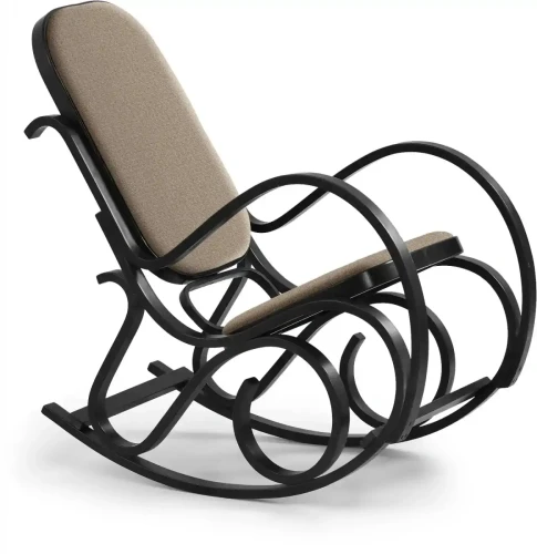 Fotel bujany Max Bis Plus do salonu wenge