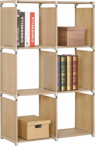 Regał modułowy Metro z możliwością zmiany ułożenia beżowy