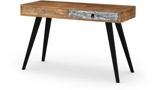 Biurko Mezo B1 z szufladami dąb wotan/czarny