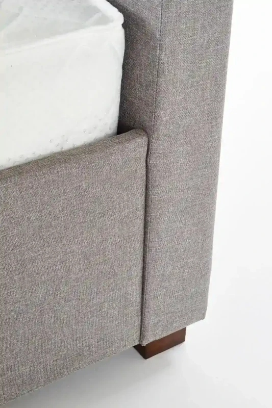 Łóżko Modena 160x200cm tapicerowane z szufladami popielaty