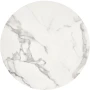 Stół okrągły Morata 79cm biały marmur/czarny/złoty