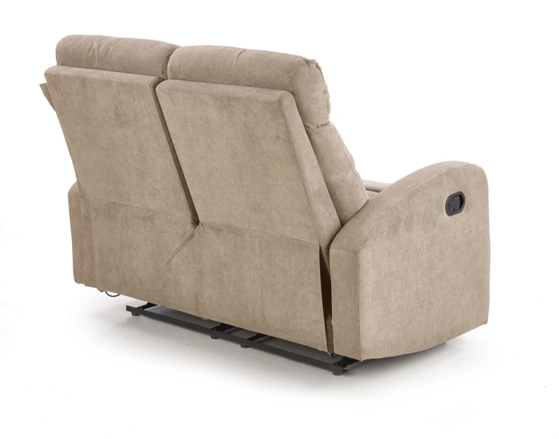 Sofa tapicerowana dwuosobowa OSLO 2S z funkcją relax beżowa