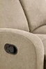Sofa tapicerowana dwuosobowa OSLO 2S z funkcją relax beżowa