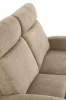 Sofa tapicerowana dwuosobowa OSLO 2S z funkcją relax beżowa