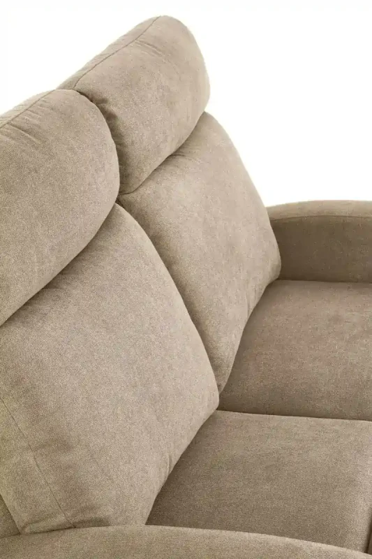 Sofa tapicerowana dwuosobowa OSLO 2S z funkcją relax beżowa