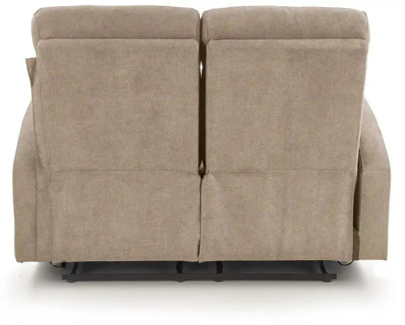 Sofa tapicerowana dwuosobowa OSLO 2S z funkcją relax beżowa