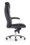 Fotel gabinetowy Quad obrotowy do biura czarny