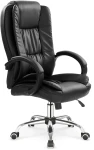 Fotel gabinetowy Relax obrotowy do biura czarny